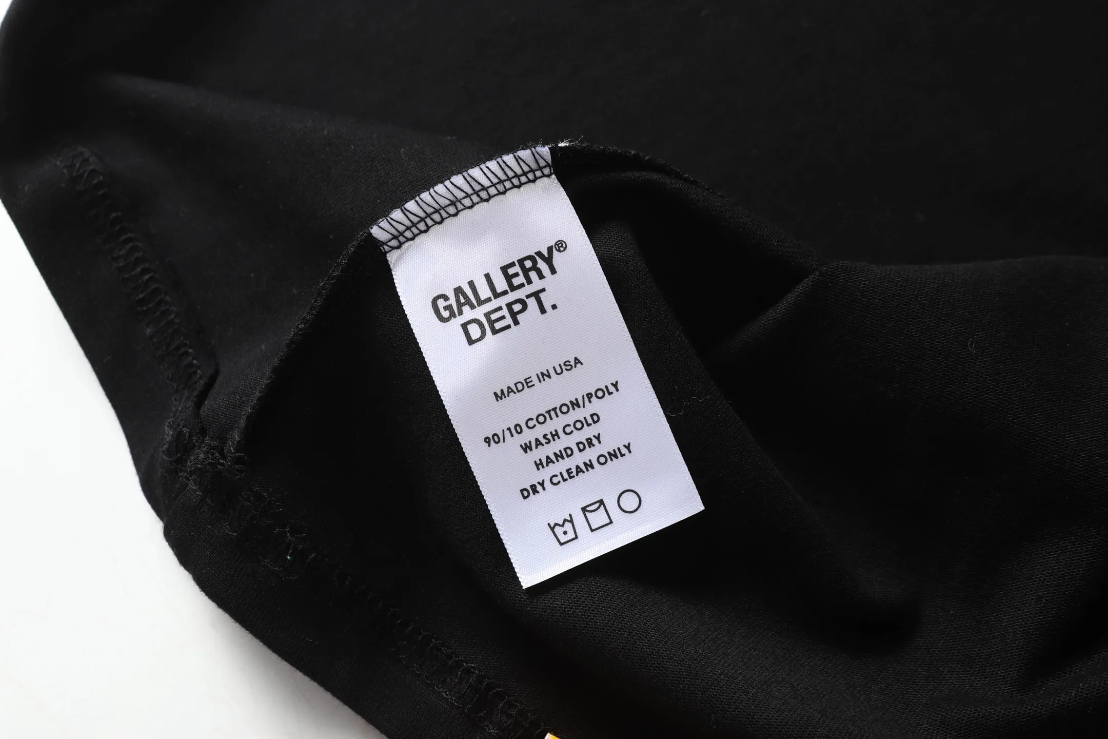 GALLERY.DEPT new summer short-sleeved model number: D3312P104 color: black white code number: S M L XL